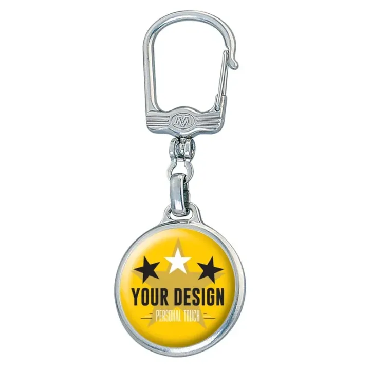 Keyring metal, round - LT99618 (N0091)